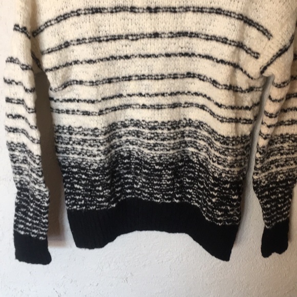 Vince Textured Stripe Wool Blend Sweater - Picture 5 of 14